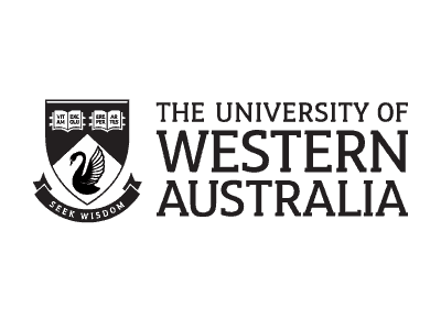 The University of Western Australia logo and website link