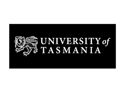 University of Tasmania logo and website link