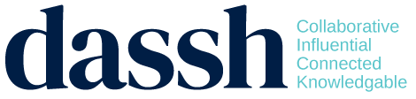 Dassh Logo Inline Navy Blue Alt
