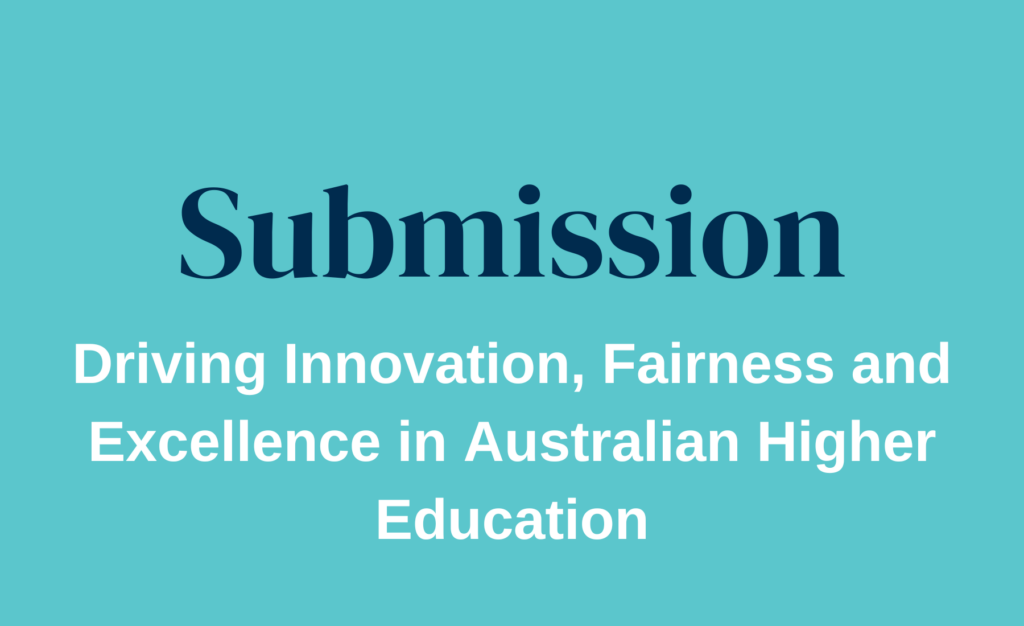 Driving Innovation, Fairness And Excellence In Australian Higher Education