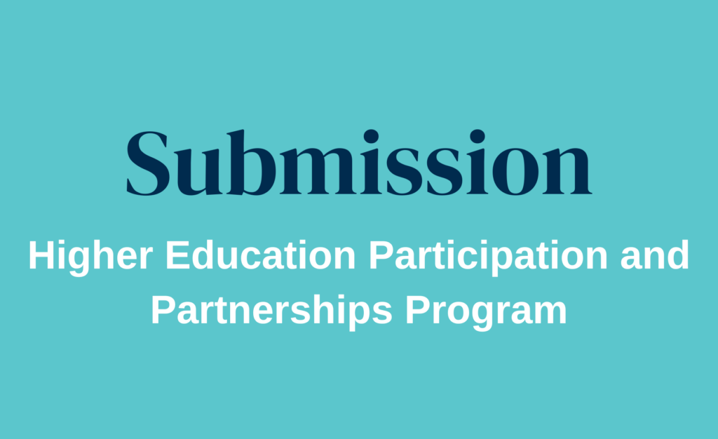 Higher Education Participation And Partnerships Program