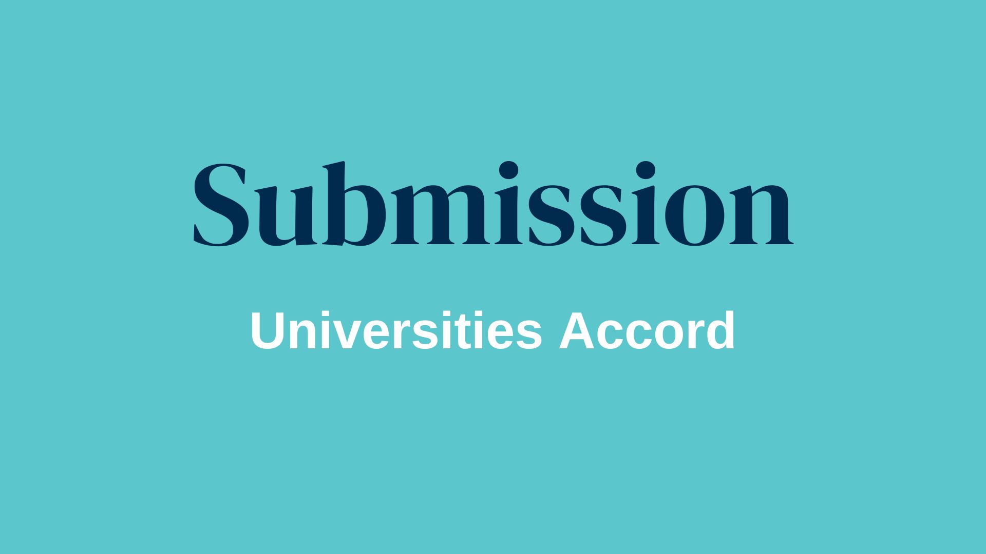 Universities Accord DASSH universities-accord-dassh