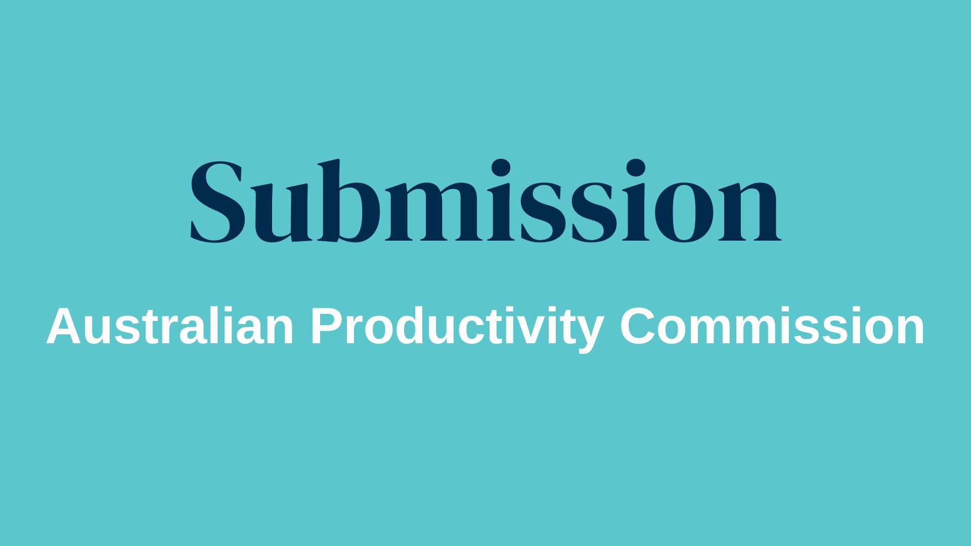 australian-productivity-commission-5-year-productivity-inquiry-from